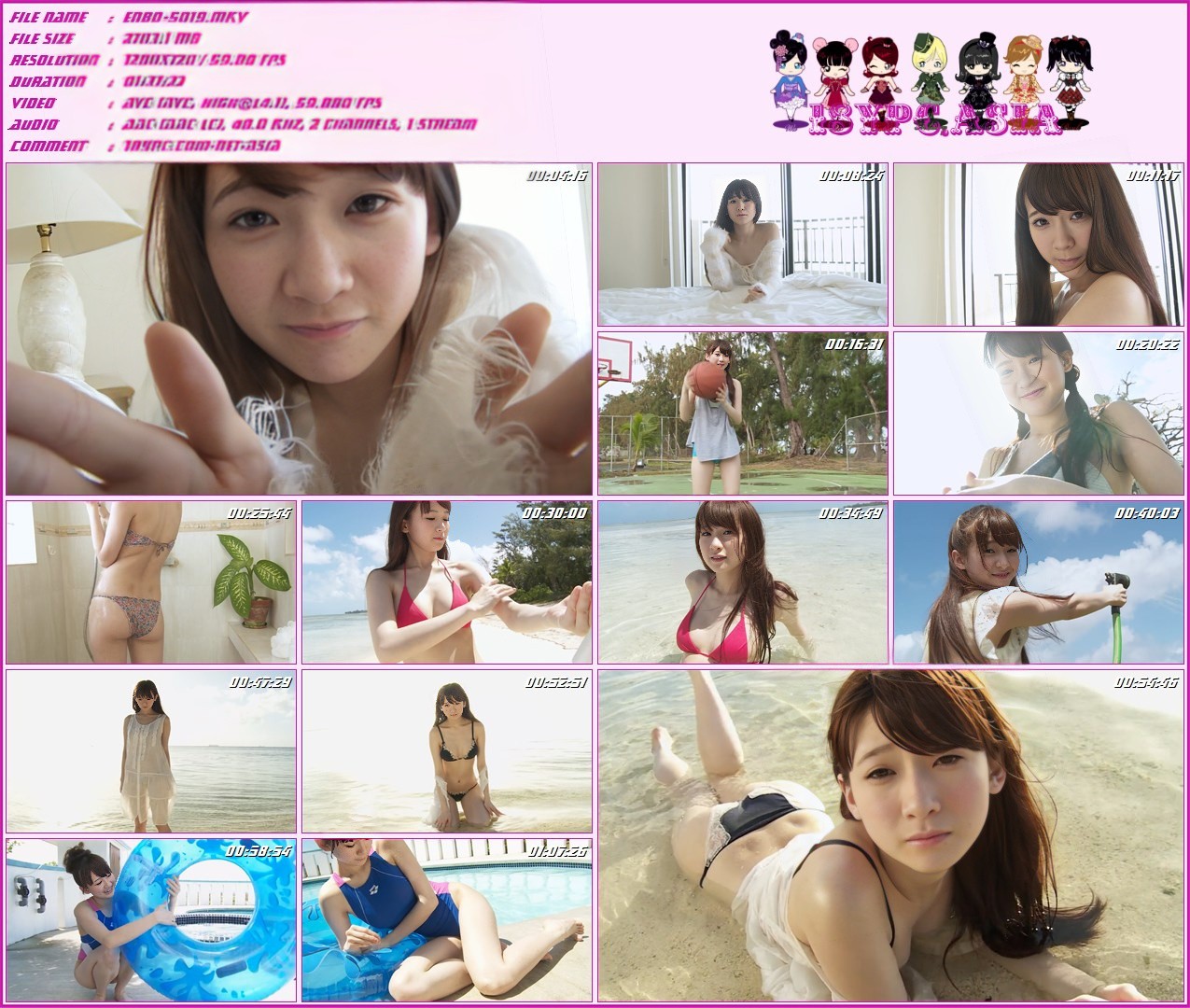 ENBD-5019 Rie Kaneko --HD 720p 60f INNOCENCE Rie Kaneko + Bonus(ENBD-5019 Rie Kaneko - HD 720p 60f INNOCENCE 金子理江 + Bonus)